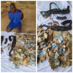 Police Arrest Notorious Armed Robber, Recover 2 AK-47 In Kano (Photo)