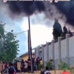 Angry Youths Set Federal Lawmakers Homes Ablaze Amid Nationwide Protests (Video)