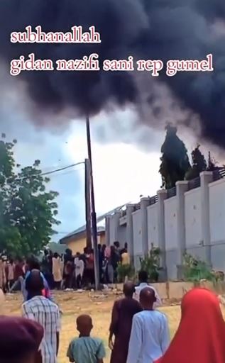 Angry Youths Set Federal Lawmakers Homes Ablaze Amid Nationwide Protests (Video)