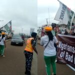 Protest Resumes in Ibadan Despite Tinubu’s Broadcast