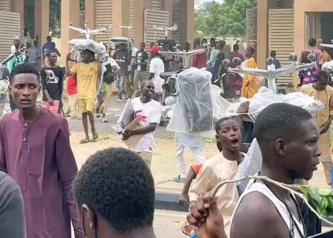 Looters Of Kano Library During Nationwide Protest Carted Away Everything Except Books – Former Adamawa Commissioner