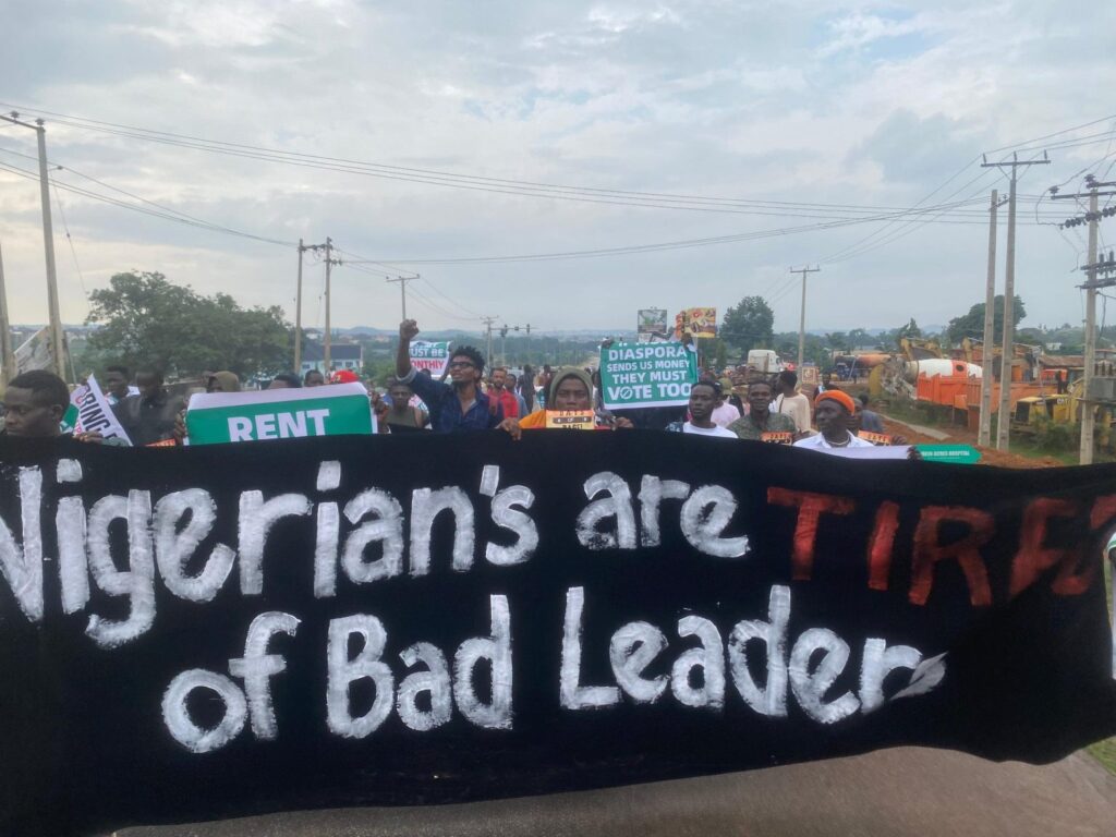 One-Milion-Man Protest Begins In Abuja (Video)