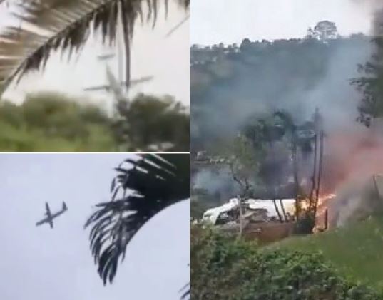 Plane With 62 People On Board Crashes And Bursts Into Flame In Brazil (Video)