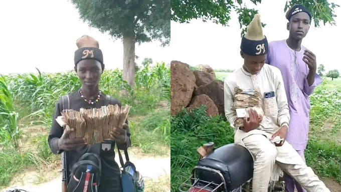 Nigerian Police React To Bandits Showing Off Ransom Money, Say ‘We Won’t Arrest All Criminals One Day’