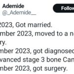 Got Married In September 2023, Diagnosed In November