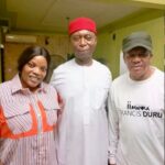 Empress Njamah, Ned Nwoko, Others Visit Francis Duru After Son’s Death (Photos)