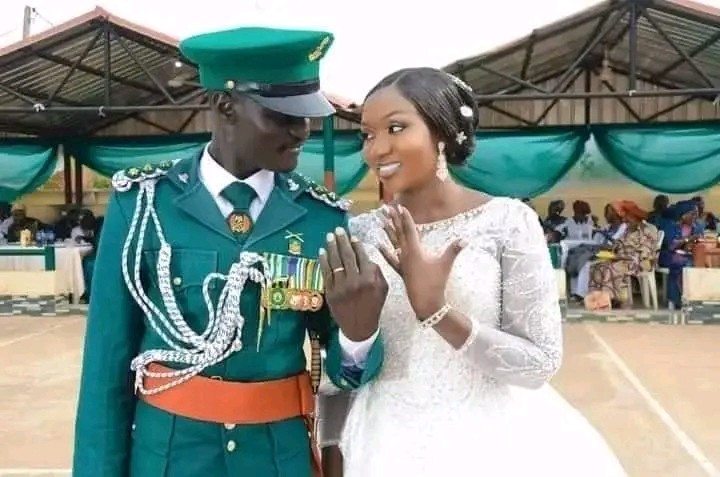 See Wedding Photos Of Newlywed Army Captain Killed With 3 Soldiers In Sokoto