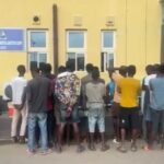 KAI Officials Arrests 16 Miscreants in Lagos (Video)