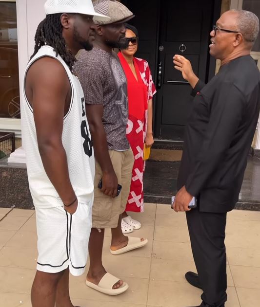 Peter Obi Pays Visit To The Okoye Brothers Amidst Family Rift (Photos/Video)