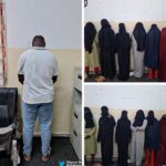 Suspected Human Trafficker Intercepted With 6 Nigerian Girls In Libya (Photos)