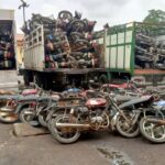 Suspected Soldiers Resist Arrest As Lagos Impounds I64 Okada