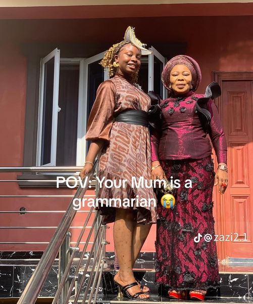 Nigerian Woman Shares Chats With Her Mother Who Is A Grammarian