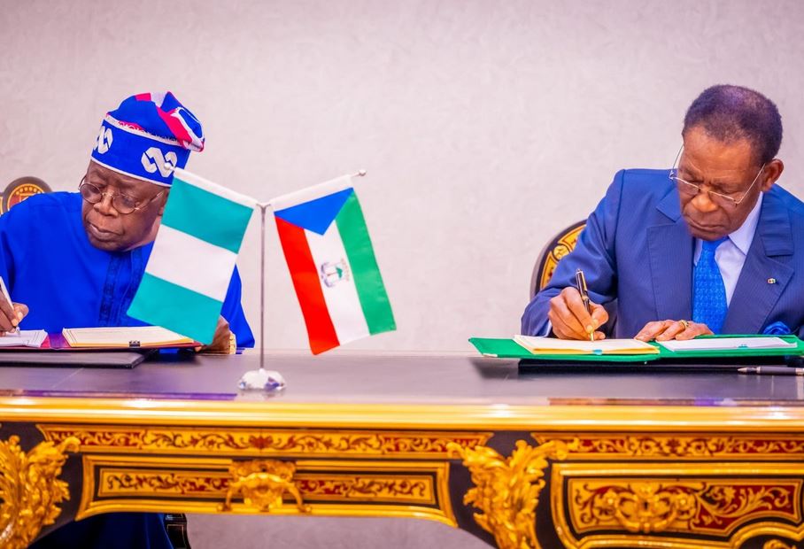 Employment, Food Security, Others – Tinubu, Equatorial Guinea President Sign Agreements (Photos)