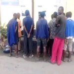 Lagos Arrests 14 Miscreants For Harassing Passengers In Oshodi (Photo)