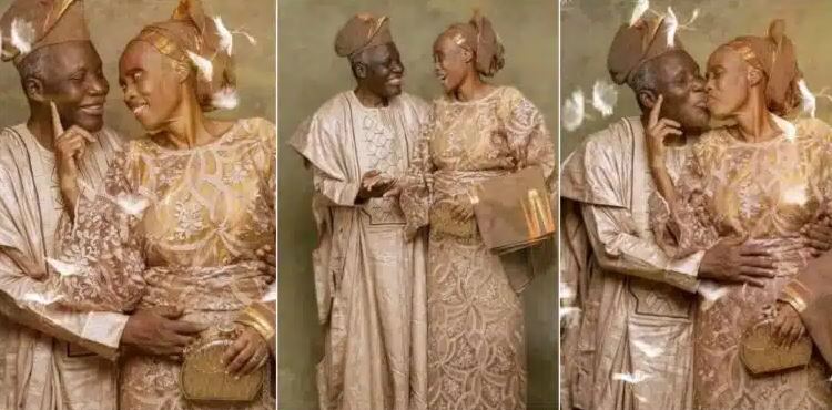 Nigerian Couple Celebrate 50th Wedding Anniversary (Photos)