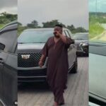 Cubana Chief Priest Storms Hometown in Massive Convoy, Nigerians React (Video)