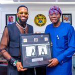 Veteran Singer, Dbanj Pays Visit To Governor Sanwo-Olu Ahead Of Album Unveiling (Photos)