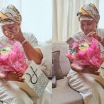 Mercy Aigbe In Tears As Colleague Efe Irele Surprises Her With Special Gift (Photo)