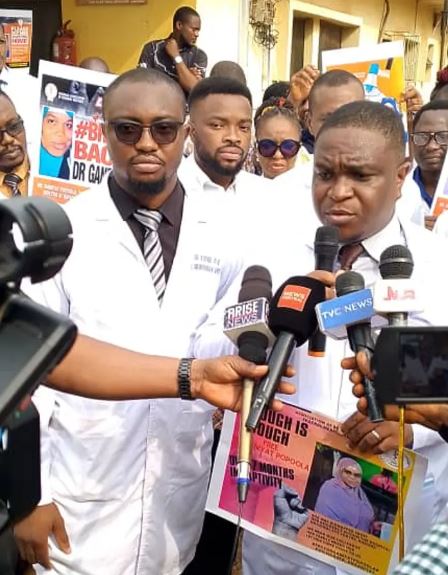 Doctors Protest As Kidnappers Hold Female Colleague For Eight Months