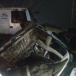 Three Persons Dead In Enugu, Others Injured As Truck Collides With Minibus (Photos)