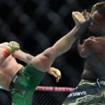 Du Plessis Defeats Israel Adesanya To Retain Middleweight Title