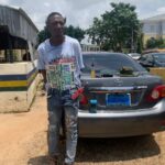 FCT Police Track Down Toyota Corolla Stolen At Gunpoint, Arrest Suspect (Photos)