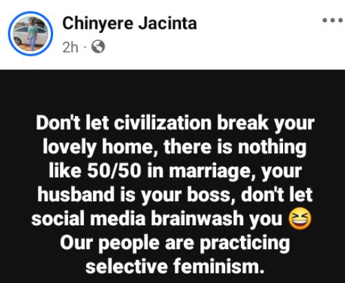 Don’t Let Civilization Break Your Home, Your Husband Is Your Boss