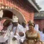 Ooni Of Ife Welcomes His Twins To The Palace (Photos)