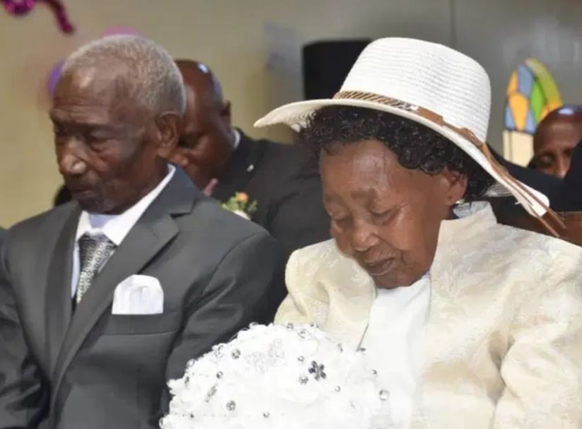 95-year-old Man Weds 90-year-old Bride In Kenya