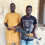 Police Arrest Two Suspected Notorious Gun Runners, Bandits Informant In Kaduna (Photo)