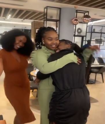 Heartwarming Moment DJ Flo And Rhuthee Reunited With Their Family After Eviction (Video)