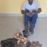 Nigerian Soldier Arrested With 485 Rounds Of Ammunition Hidden In Cartons Of Dry Fish