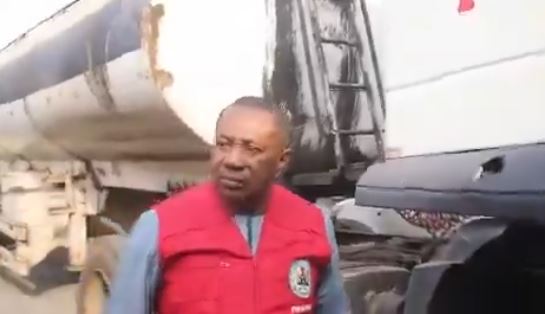 NAFDAC Intercepts Petrol Tankers For Transporting Edible Oil (Video)