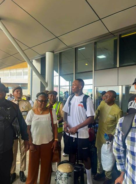 UFC Star, Israel Adesanya Arrives In Lagos