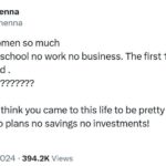 X User Slams Women Who Use N10M For BBL Instead Of Saving Or Investing