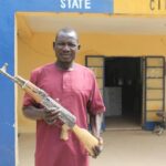 Photos Of 54-Year-Old Man Who Was Arrested With Ak-47 Rifle In Bauchi