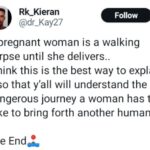 A Pregnant Woman Is A Walking Corpse Until She Delivers