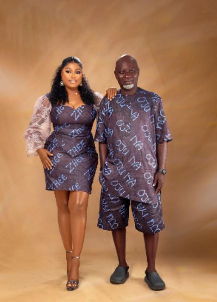 Actress Bakare Zainab Celebrates Her Father On His Birthday