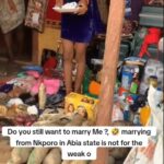 Lady Shows Off Items Her Husband Brought As Her Bride Price (Video)