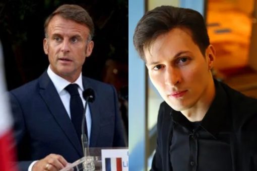 French President Macron Reacts to Arrest of Telegram Founder, Pavel Durov