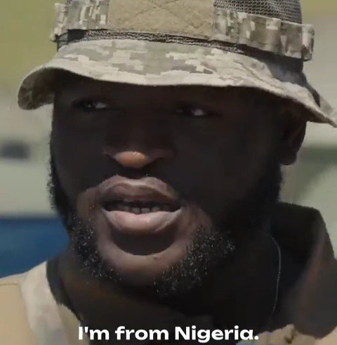 Nigerians Express Shock At Nigerian Medical Doctor Who Chose To Fight For Ukraine In War (Video)