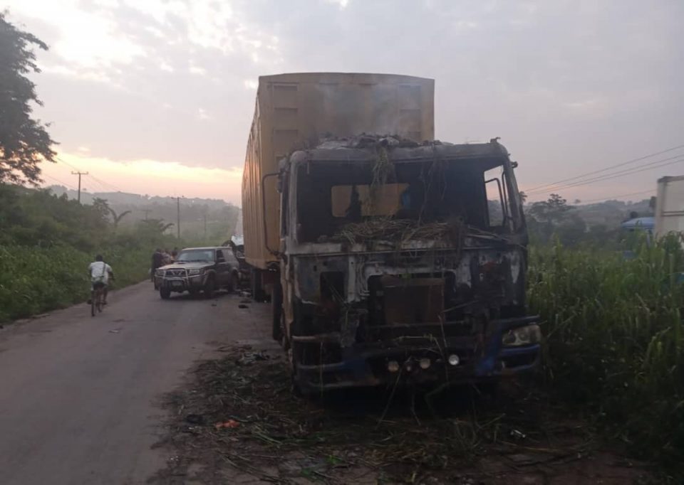 16 People Burnt To Death As Bus, Truck Collide On Ore-Benin Expressway