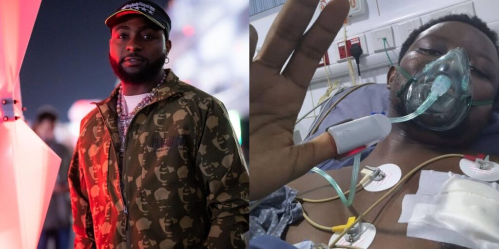 Davido Prays For TG Omori Amid Kidney Transplant Struggles