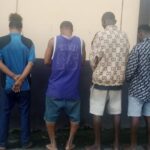 Lagos Govt Parades Four Suspects Over BRT Attack (Photo)