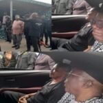 Photo Of Nigeria Labour Congress President, Ajaero Arriving Police Headquarters