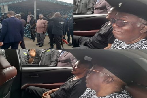 Photo Of Nigeria Labour Congress President, Ajaero Arriving Police Headquarters