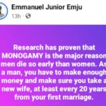 Research Has Proven That Monogamy Is The Major Reason Men Die Earlier Than Women