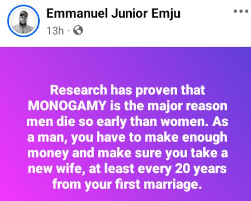 Research Has Proven That Monogamy Is The Major Reason Men Die Earlier Than Women