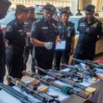 FCT Police Make Discovery Of Dangerous Weapons After Abuja Shooting Incident (Photos)