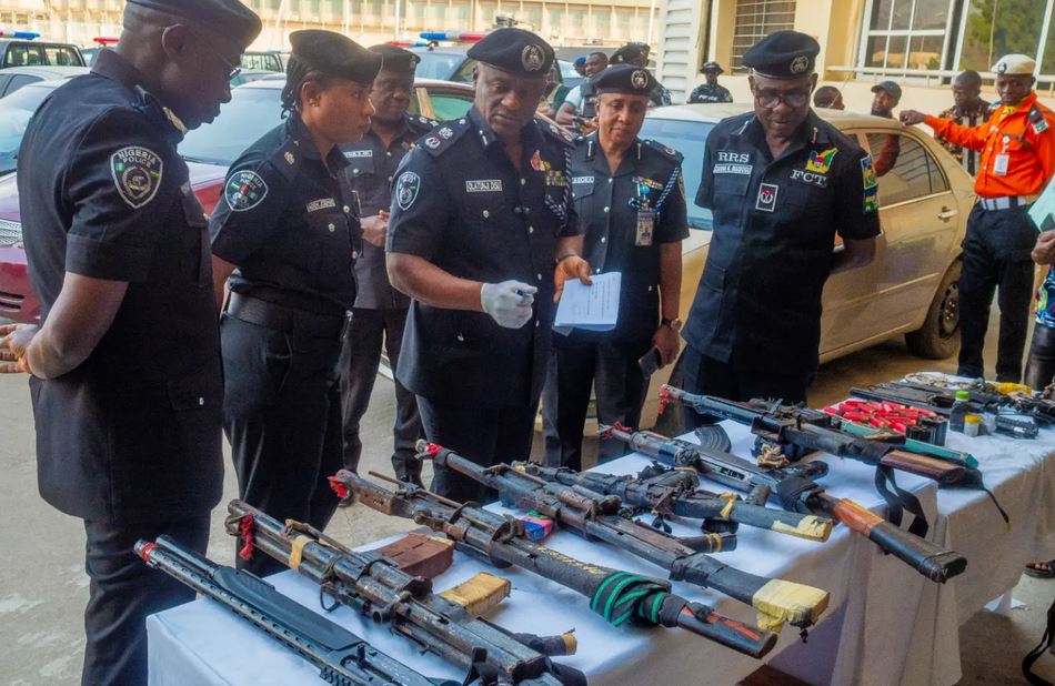 FCT Police Make Discovery Of Dangerous Weapons After Abuja Shooting Incident (Photos)